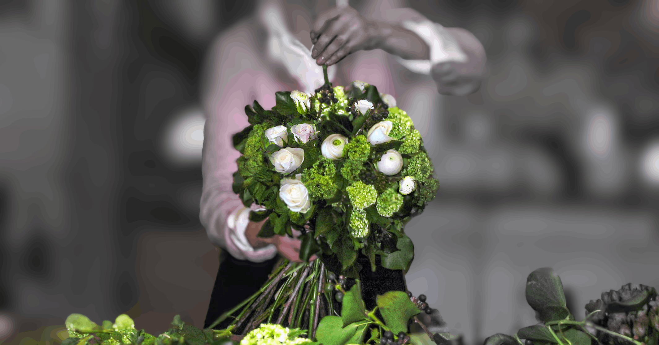 Class on Spiral Bouquets